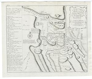 Antique Print-JERUSALEM-PLAN-PALESTINE-ISRAEL-Pococke-Lindeman-1776