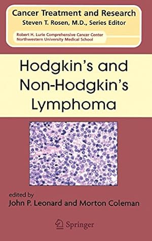 Seller image for Hodgkin's and Non-Hodgkin's Lymphoma (Cancer Treatment and Research) [Hardcover ] for sale by booksXpress