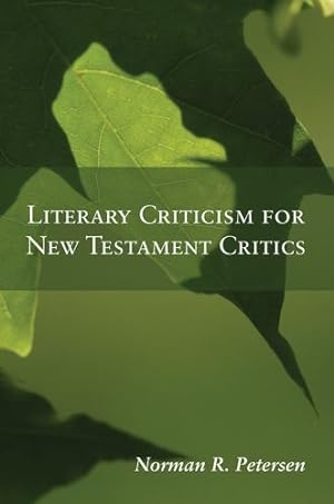 Seller image for Literary Criticism for New Testament Critics: by Petersen, Norman R. [Paperback ] for sale by booksXpress