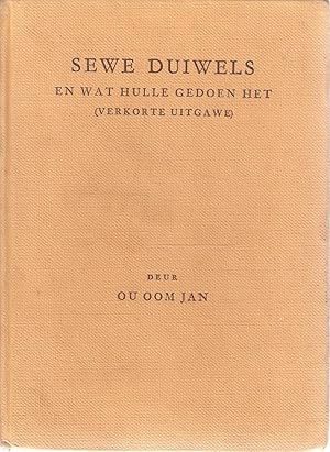 Seller image for Sewe Duiwels en wat hulle gedoen het (verkorte uitgawe) for sale by Snookerybooks