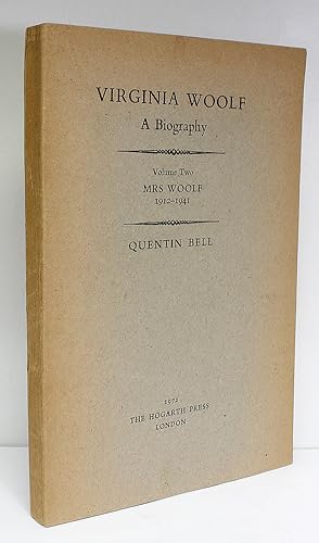 Seller image for Virginia Woolf A Biography Volume Two Mrs Woolf 1912-1941 for sale by Lasting Words Ltd