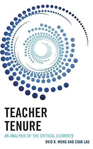 Seller image for Teacher Tenure: An Analysis of the Critical Elements [Hardcover ] for sale by booksXpress