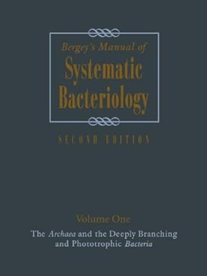 Seller image for Bergey's Manual of Systematic Bacteriology: Volume One : The Archaea and the Deeply Branching and Phototrophic Bacteria [Paperback ] for sale by booksXpress