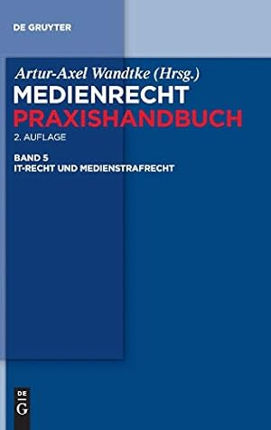 Seller image for IT-Recht und Medienstrafrecht (Medienrecht. Praxishandbuch) (German Edition) [Hardcover ] for sale by booksXpress