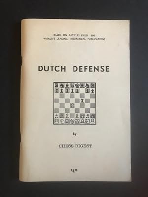 Seller image for Dutch Defense for sale by BookEnds Bookstore & Curiosities