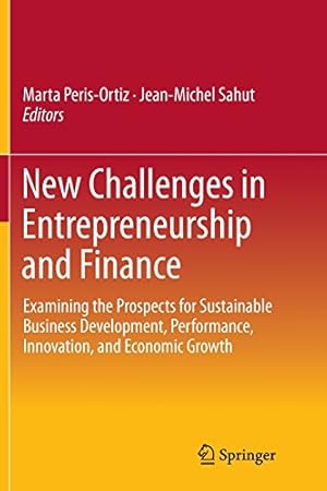 Immagine del venditore per New Challenges in Entrepreneurship and Finance [Paperback ] venduto da booksXpress