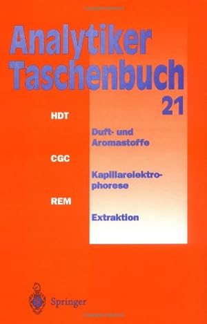 Seller image for Analytiker-Taschenbuch (German Edition) by Günzler, Helmut, Bahadir, A. Müfit, Danzer, Klaus, Engewald, Werner, Fresenius, Wilhelm, Galensa, Rudolf, Huber, Walter, Linscheid, Michael, Schwedt, Georg, Tölg, Günter, Borsdorf, Lüderwald, I., Wisser, H. [Hardcover ] for sale by booksXpress