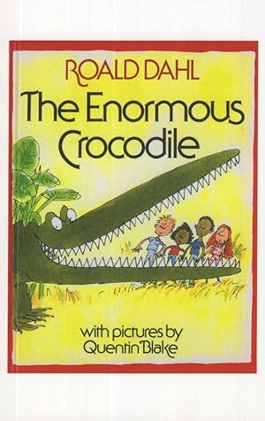 Bild des Verkufers fr Roald Dahl The Enormous Crocodile 1978 Book Postcard zum Verkauf von Postcard Finder