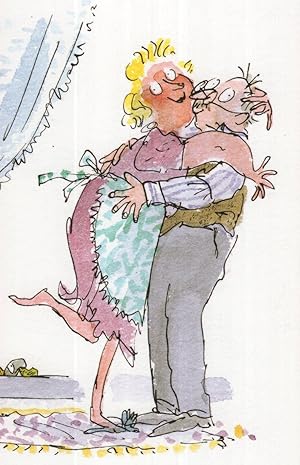 Bild des Verkufers fr Roald Dahl Esio Trot Mrs Silver Please Marry Me Postcard zum Verkauf von Postcard Finder