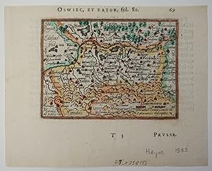 Oswiec, et Zator. Poland, Oswiecim] Map]