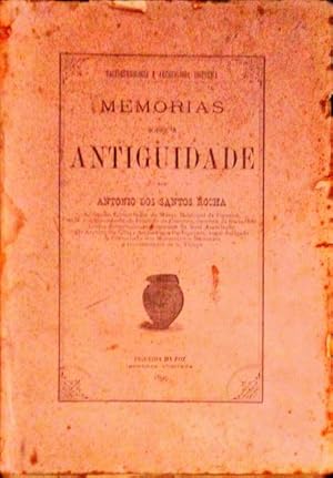 MEMÓRIAS SOBRE A ANTIGUIDADES.