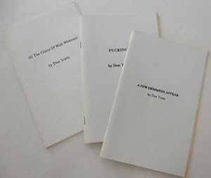Bild des Verkufers fr A Few Swimmers Appear / Fucking / At The Grave of Walt Whitman (3 Poetry Chapbooks) zum Verkauf von Derringer Books, Member ABAA