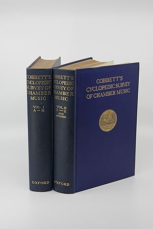 Imagen del vendedor de Cobbett's Cyclopedic Survey of Chamber Music, Two Volume Set a la venta por La Playa Books