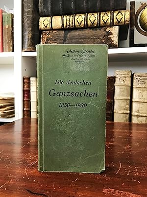 Die deutschen Ganzsachen 1850 - 1930. Anläßlich der Internationalen Postwertzeichen-Ausstellung B...
