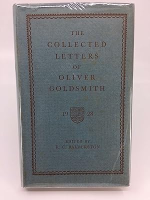 Imagen del vendedor de The Collected Letters of Oliver Goldsmith a la venta por La Playa Books