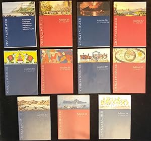 Seller image for 21 Auktionskataloge des Hauses "Zisska & Schauer" -wertvolle Bücher- aus den Jahren 2004 bis 2014 for sale by ANTIQUARIAT Franke BRUDDENBOOKS
