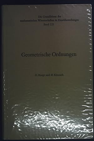 Imagen del vendedor de Geometrische Ordnungen Die Grundlehren mathematischer Wissenschaften Band 133 a la venta por books4less (Versandantiquariat Petra Gros GmbH & Co. KG)
