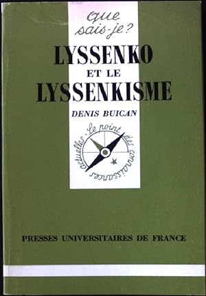 Image du vendeur pour Lyssenko et le Lyssenkisme. mis en vente par books4less (Versandantiquariat Petra Gros GmbH & Co. KG)