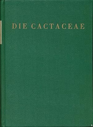 Bild des Verkufers fr Die Cactaceae - Band IV: Cereoideae (Boreocereeae);"Handbuch der Kakteenkunde; 653 Abbildungen, 51 Tafeln" zum Verkauf von Antiquariat Kastanienhof