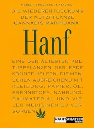 Seller image for Die Wiederentdeckung der Nutzpflanze Hanf for sale by Rheinberg-Buch Andreas Meier eK