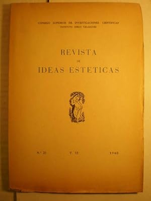 Revista de Ideas Estéticas Nº 21 ( Tomo VI) Enero - Febrero- Marzo - 1948