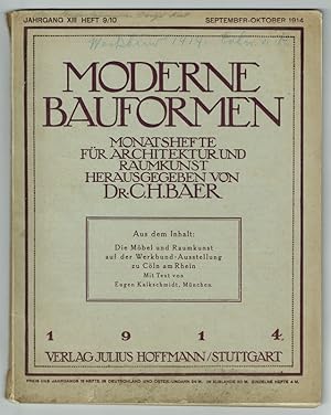 Moderne Bauformen - Heft 9/10, 1914