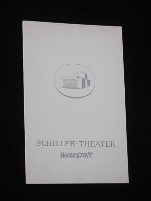 Seller image for Programmheft 195 Schiller-Theater Berlin Werkstatt 1967/68. Deutsche Erstauffhrung SPAZIERGANG AM SONNTAG von Georges Michel. Insz.: Gnter Fischer, Bhnenbild: Hans Bohrer, musikal. Einr.: Herbert Baumann. Mit Herbert Grnbaum, Charlotte Joeres, Edwin Noel, Erhard Siedel, Charlotte Ritter, Rudolf Brandt, Hermann Ebeling, Hilla Hofer for sale by Fast alles Theater! Antiquariat fr die darstellenden Knste