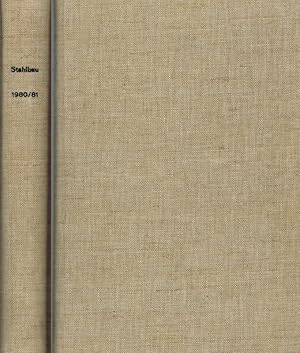 Der Stahlbau. [1] 49. Jahrgang, 1980, Heft 1 - 12 (Januar-Dezember). [2] 50. Jahrgang, 1981, Heft...