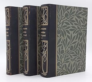 Geschichte der Kunst aller Zeiten und Völker. (3 volumes).