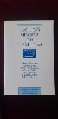 Imagen del vendedor de Evolucio? urbana de Catalunya a la venta por Llibreria Fnix