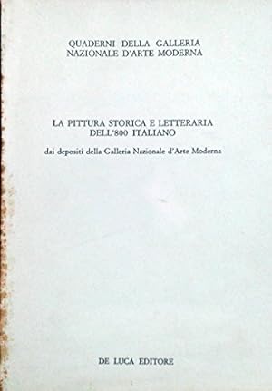 Immagine del venditore per LA PITTURA STORICA E LETTERARIA DELL'800 ITALIANO dai depositi della Galleria Nazionale d'Arte Moderna. venduto da MULTI BOOK