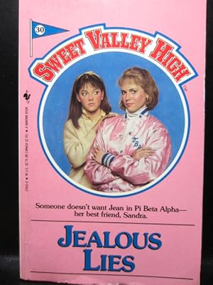 Seller image for JEALOUS LIES (Sweet Valley High #30) for sale by The Book Abyss