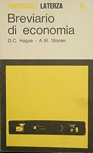 Image du vendeur pour Breviario di economia mis en vente par MULTI BOOK
