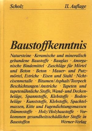 Baustoffkenntnis.