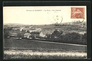 Carte postale Clamecy, La Forêt, Vue Générale