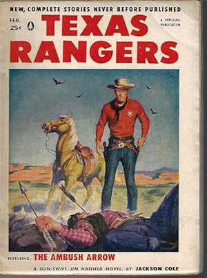 Seller image for TEXAS RANGERS: February, Feb. 1957 ("Ambush Arrow") for sale by Books from the Crypt