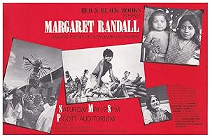 Immagine del venditore per Red & Black Books Present Margaret Randall Reading Poetry Of Latin American Women venduto da Arundel Books