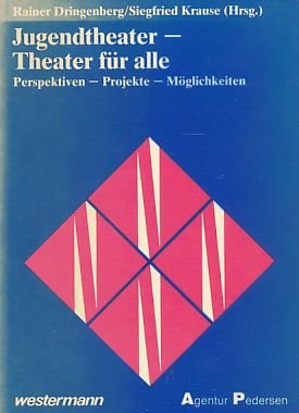 Imagen del vendedor de Jugendtheater - Theater fr alle. Perspektiven - Projekte - Mglichkeiten. Herausgegeben und mit einem Nachwort von Rainer Dringenberg und Siegfried Krause. Inhalt: Jugendtheater und Gesellschaft - Mglichkeiten, Funktionen -- Restriktionen -- Jugendtheater im berblick - Einfhrung in Theorie und Praxis einer sozialen Aufgabe und eines theaterpdagogischen Projekts (Rainer Dringenberg) : Zur Entwicklung des Jugendtheaters in der Bundesrepublik -- und Westberlin nach 1945 (Manfred Klein) -- Jugendtheater im Spiegel der Vorstellungen und Meinungen jugendlichen Publikums - Ergebnisse einer empirischen -- Studie (Rainer Dringenberg) -- Jugendtheater und "Freie Gruppen": Knstlerische Mglichkeiten und politische Restriktionen einer alternativen Form von Theater (Rainer Dringenberg/Siegfried Krause) -- Ziele einer Spiel- und Theaterpdagogik in der Ausbildung von Studierenden sozialer Berufe (Siegfried Krause) -- sthetik und Kommunikation: Erfahrungen am Beispiel einer Rezeptionsanalyse ( a la venta por BOUQUINIST