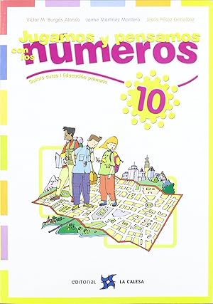 Bild des Verkufers fr 10.jugamos y pensamos con numeros (5o-6o.primaria) zum Verkauf von Imosver