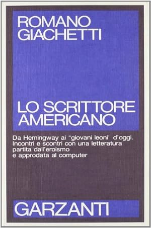 Imagen del vendedor de Lo scrittore americano a la venta por MULTI BOOK