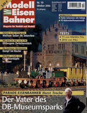 Seller image for MODELLEISENBAHNER. Magazin fr Vorbild und Modell Heft 10/2006 (55. Jahrgang). for sale by Versandantiquariat  Rainer Wlfel