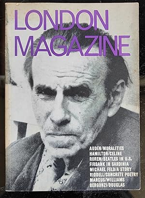 Immagine del venditore per London Magazine February 1968 / W H Auden/Moralities; Brian Jones/Two Poems; Ned Rorem/America and the Beatles; Alexander Baird/Apocalypse. venduto da Shore Books