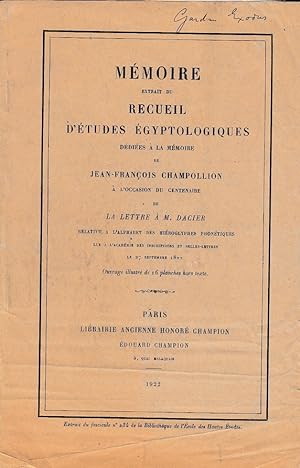 The Geography of the Exodus. (Recueil d'études égyptologiques dédiées à la mémoire de Jean-Franço...