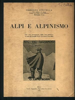 Bild des Verkufers fr Alpi e alpinismo zum Verkauf von Librodifaccia