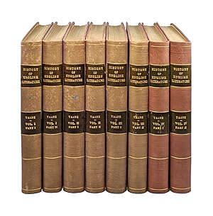 History of English Literature (Four Volumes in Eight) [Limited Edition, #1 of 500]