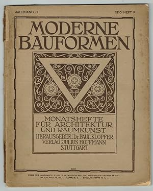 Moderne Bauformen - Heft 9, 1910