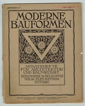 Moderne Bauformen - Heft 5, 1910
