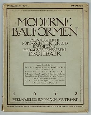 Moderne Bauformen - Heft 1, 1913