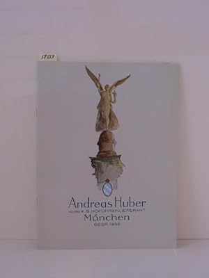 Seller image for Andreas Huber vorm. K.B. Hofuhrenlieferant Mnchen. Hauskatalog Herbst 1991. for sale by Kunstantiquariat Rolf Brehmer