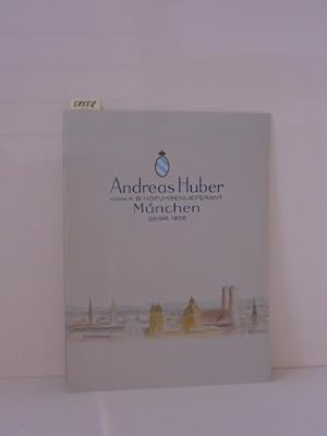 Seller image for Andreas Huber vorm. K.B. Hofuhrenlieferant Mnchen. Hauskatalog Herbst 1989. for sale by Kunstantiquariat Rolf Brehmer